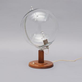 BORDSLAMPA, 1900-talets andra hälft.