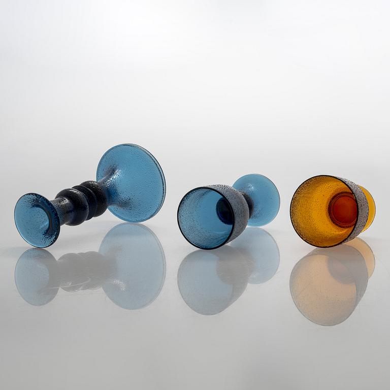 Nanny Still, föremål, 6 st, sällsynta "Rustica" Val Saint-Lambert Belgien 1968.