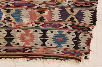 An Antique Mut kilim, central Anatolia, c. 166 x 100 cm .
