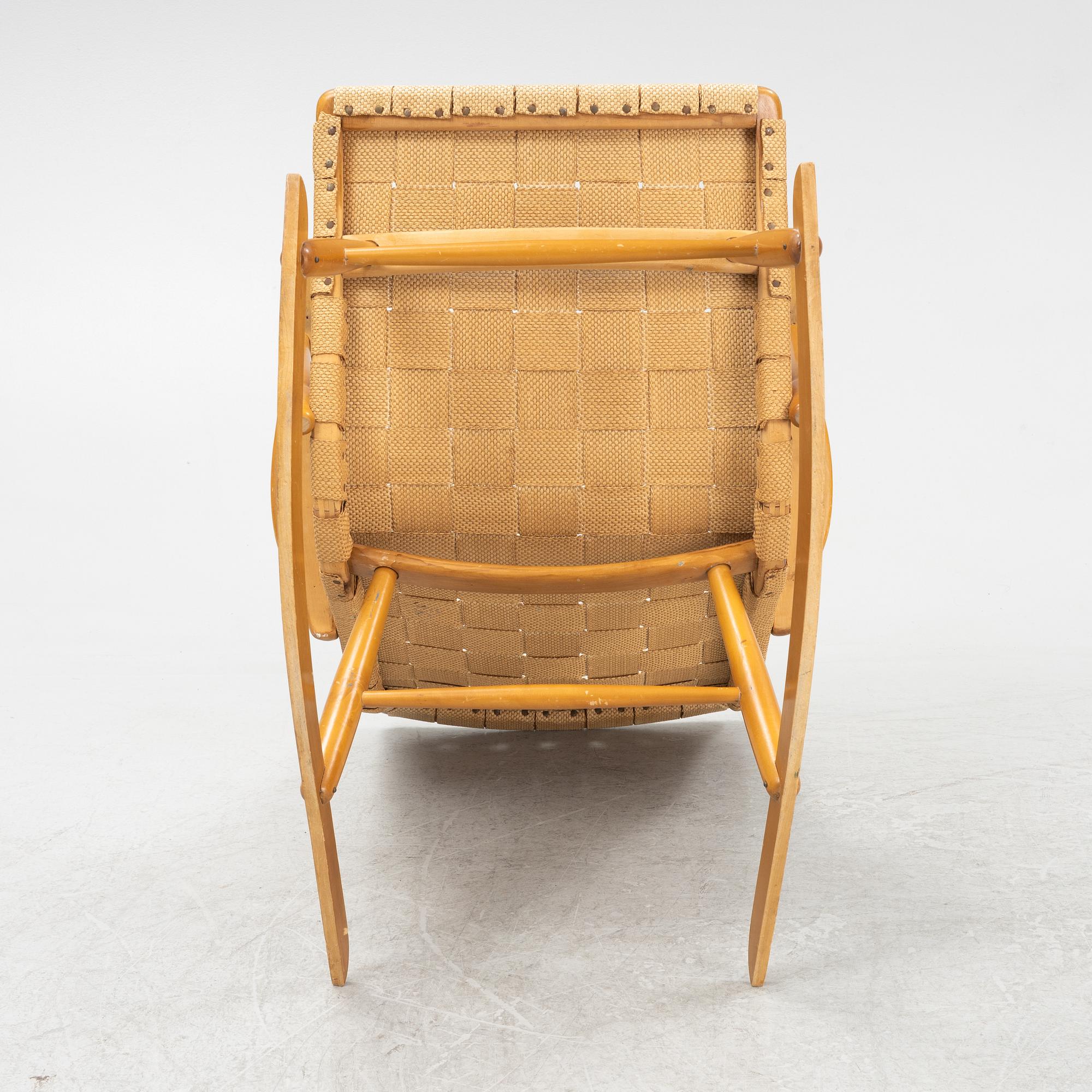A Swedish Modern rocking chair, 1940's.