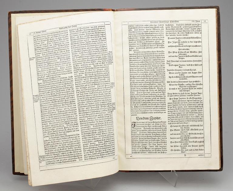 BOK, "P. Ovidii Nas. Metamorphosis oder Des verblümten Sinns..." övers av Carl von Mander, Nürnberg 1679.