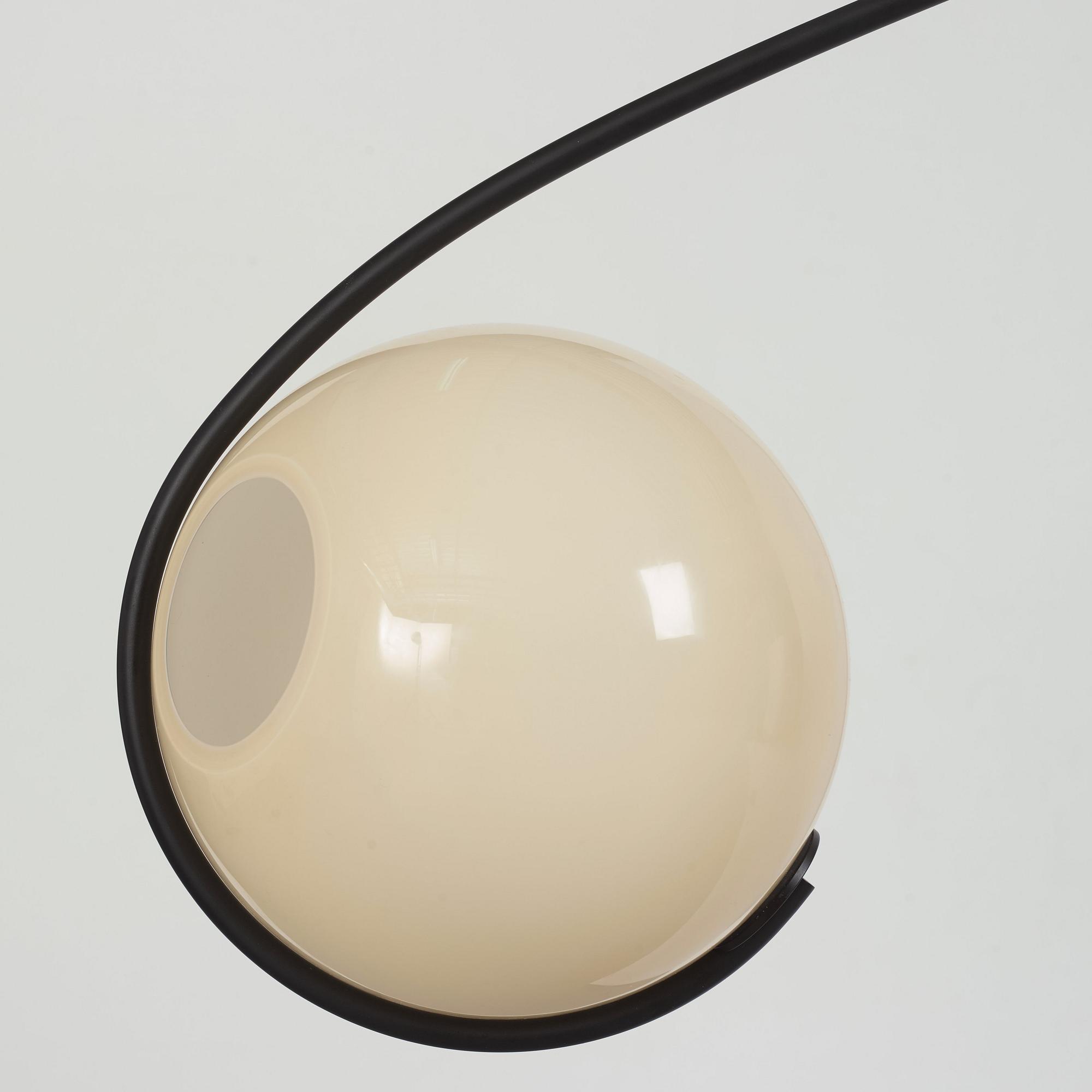 Jason Miller, a "Fiddlehead Cantilever", ceiling lamp, Roll & Hill, Brooklyn, USA, post 2010.