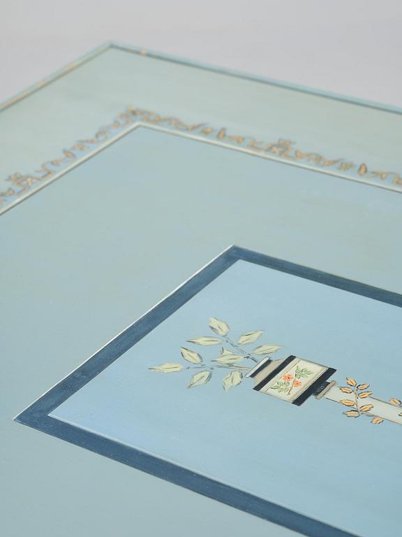 Carl Malmsten, a grand Swedish Grace dining table, cabinetmaker Albin Johansson, Stockholm, for Villa Kvikkjokk, 1927.