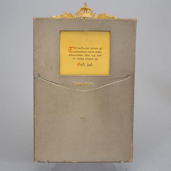 SIGNERADE KUNGLIGA FOTON, 3 st, Drottning Louise, Prins Wilhelm, Prinsessan Margaretha, 1940-50-tal.