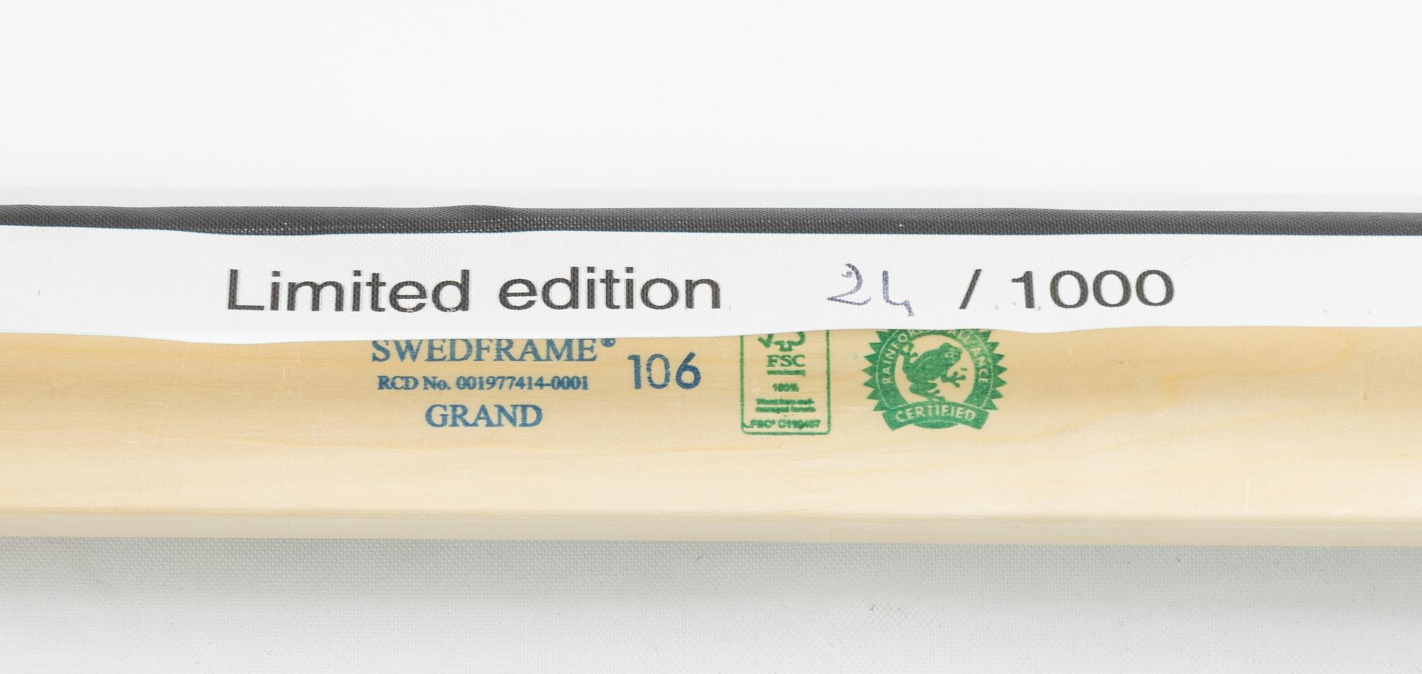 Denise Grünstein, screen print on canvas, from the IKEA Art Event series, numbered 24/1000, 2006.