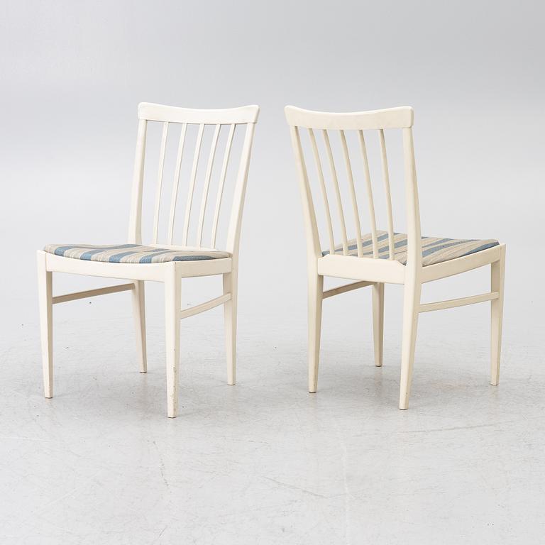 Carl Malmsten, Dining set, 7 pieces, "Herrgården", Bodafors, 1961.