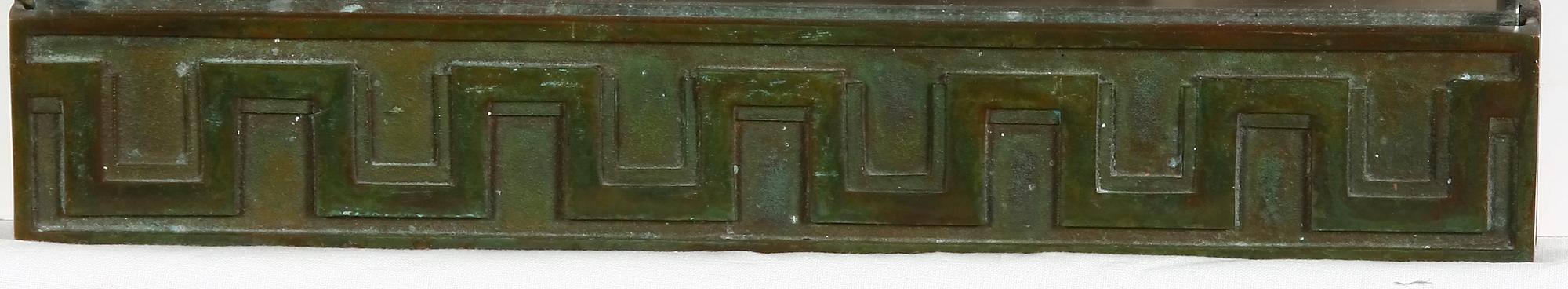 SPEGEL, brons, Sune Bäckström. 1920-tal. Sign.