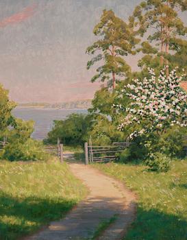 Johan Krouthén, Summer landscape.