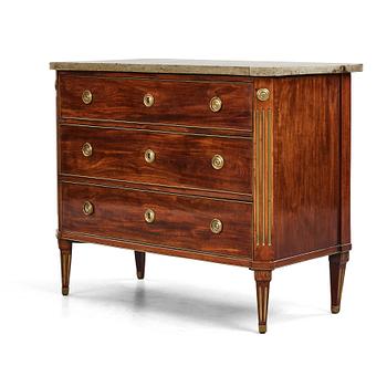 25. A late Gustavian commode.