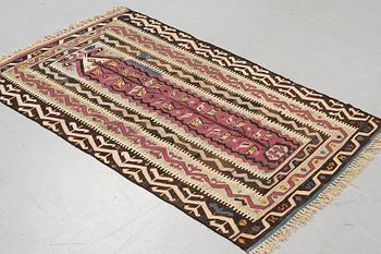 A rug, antique Anatolan Namazlyk kilim, ca 168 x 106 cm.