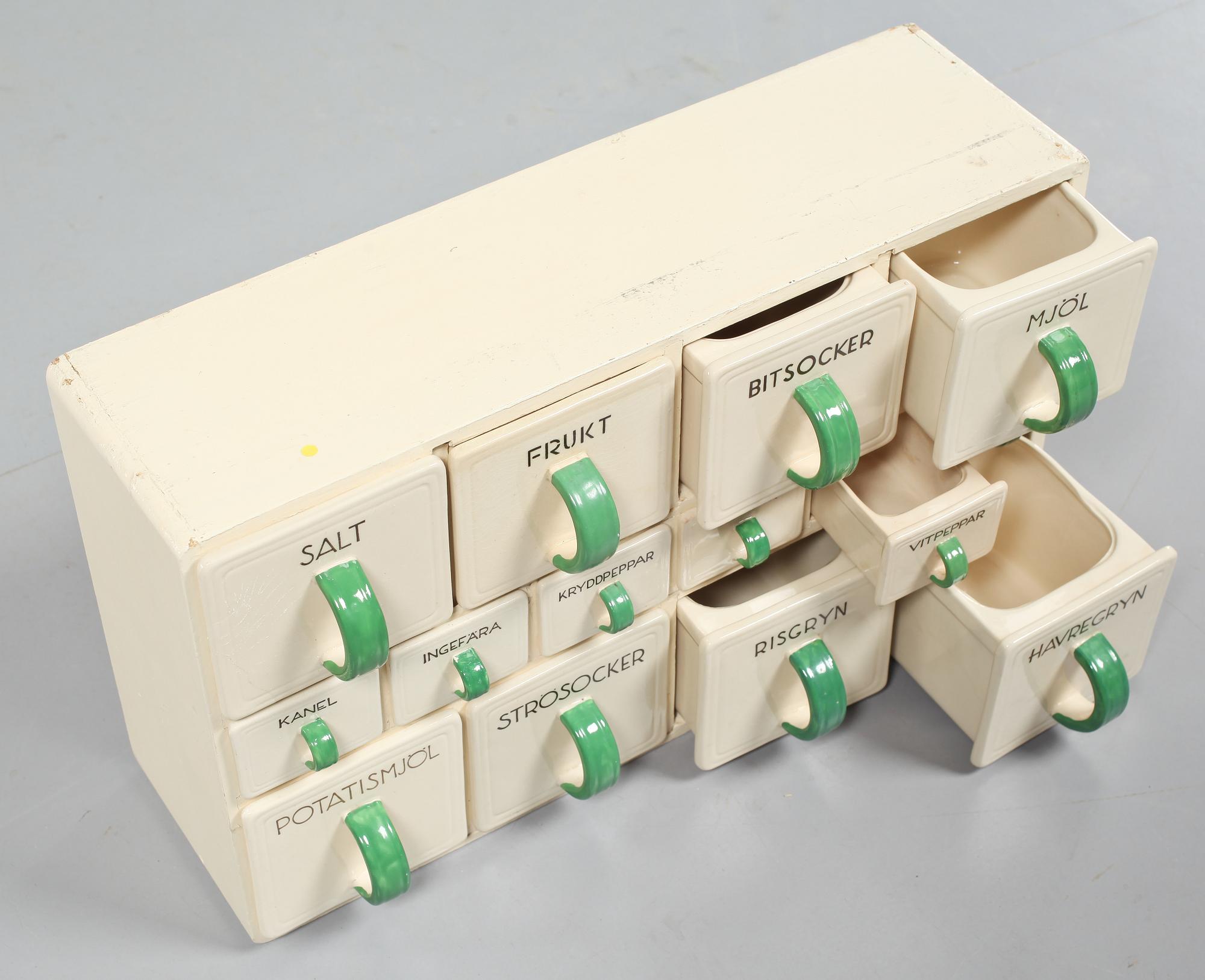 KRYDDHYLLA, flintgods, "Elit", Rörstrand, 1900-talets första hälft.