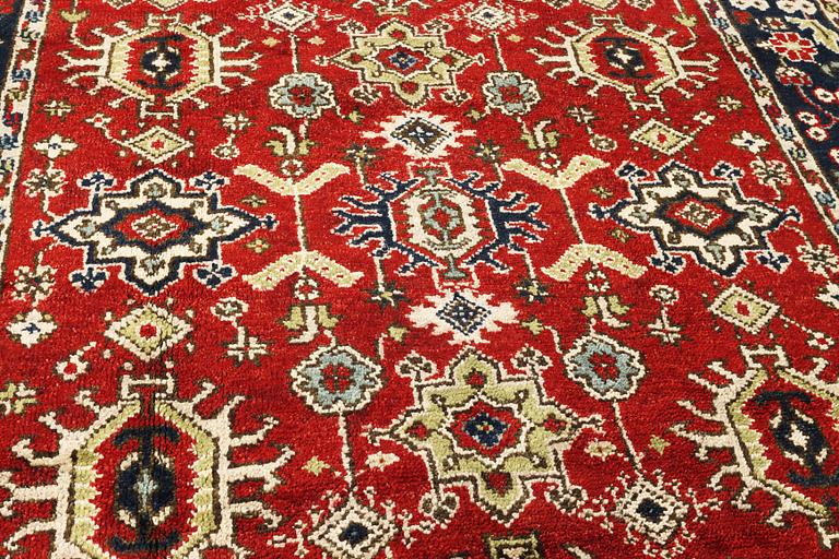 A carpet, Mamluk design, c. 308 x 242 cm.
