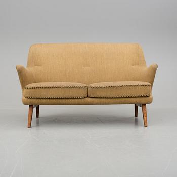 SOFFA samt FÅTÖLJ, 1950-tal.