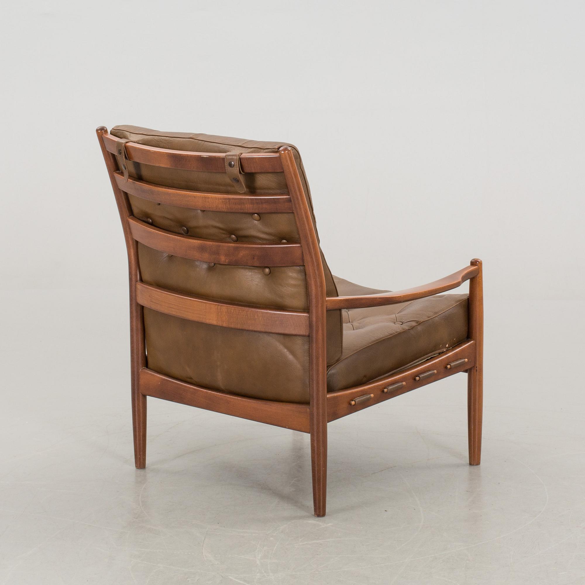 FÅTÖLJ, "Läckö", Ingemar Thillmark för OPE, 1900-talets andra hälft.