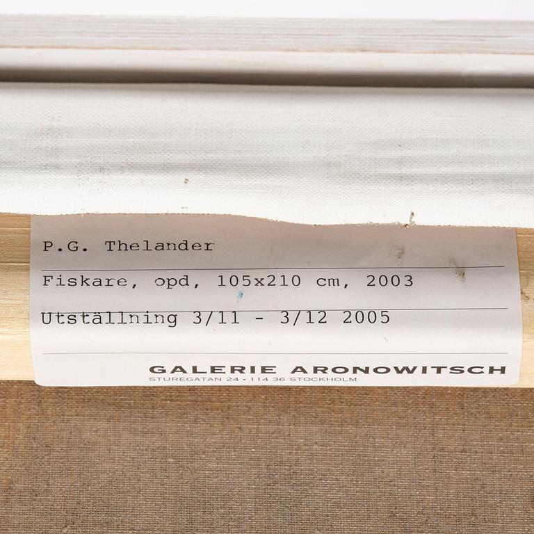 PG Thelander, "Henri Calet som fiskare".