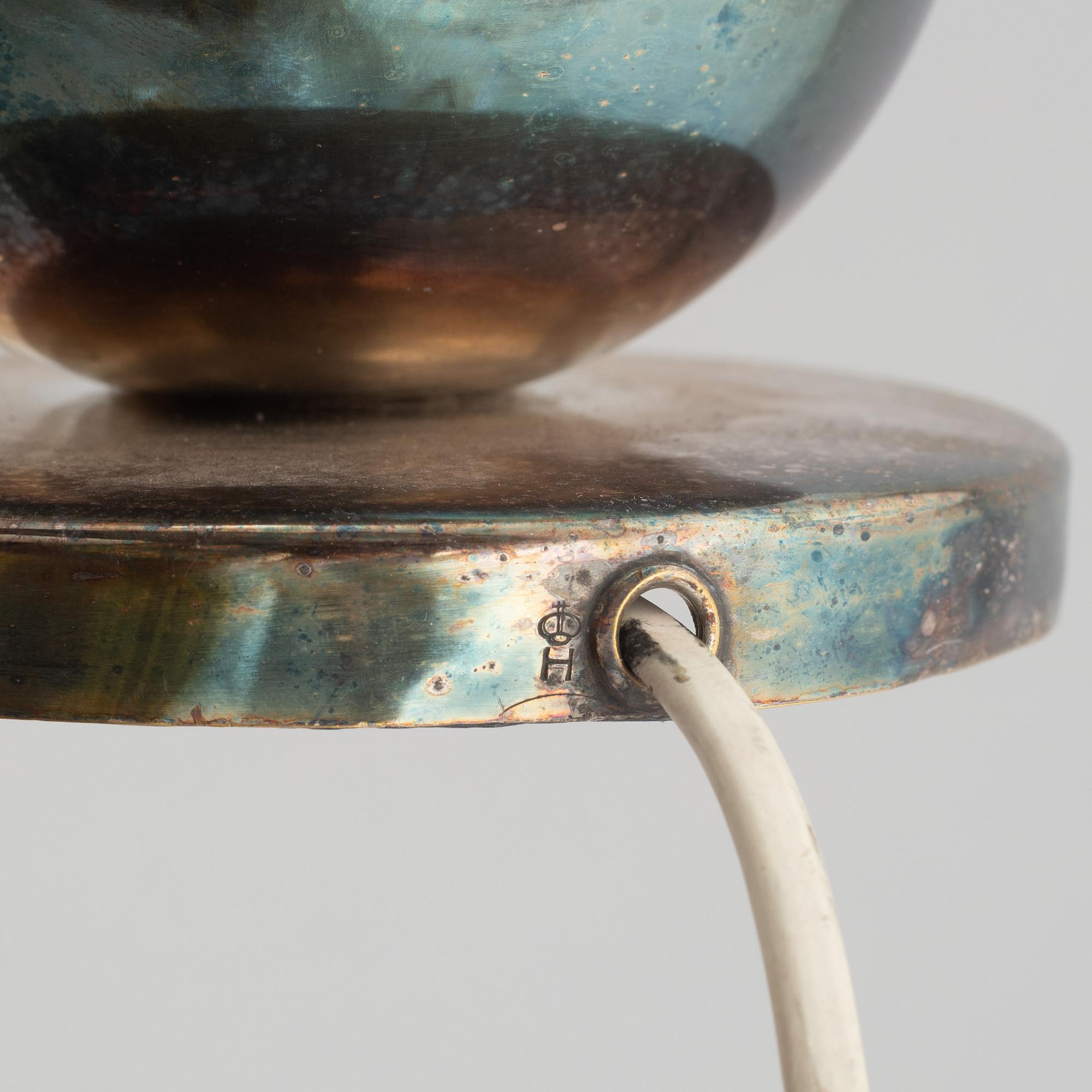 A table lamp, CG Hallberg, 1920's/30's.