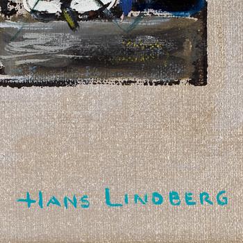 HANS LINDBERG, olja på duk, signerad.