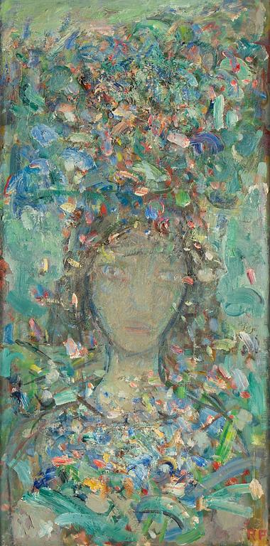 Ragnar Person, oil on canvas/panel, signed RP.