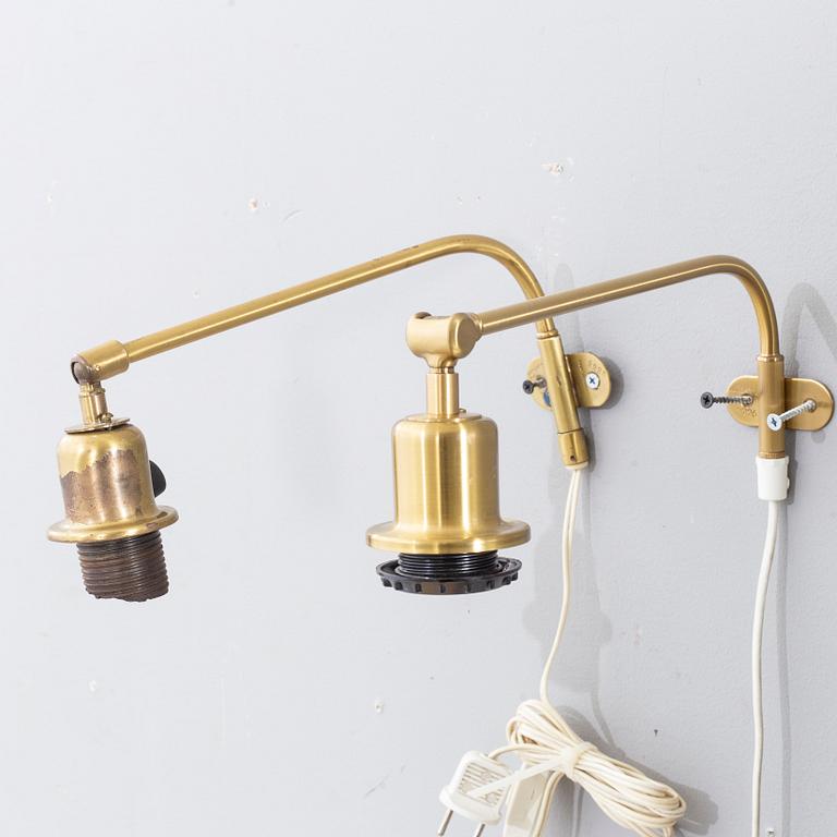 JOSEF FRANK, a pair of wall lamps.