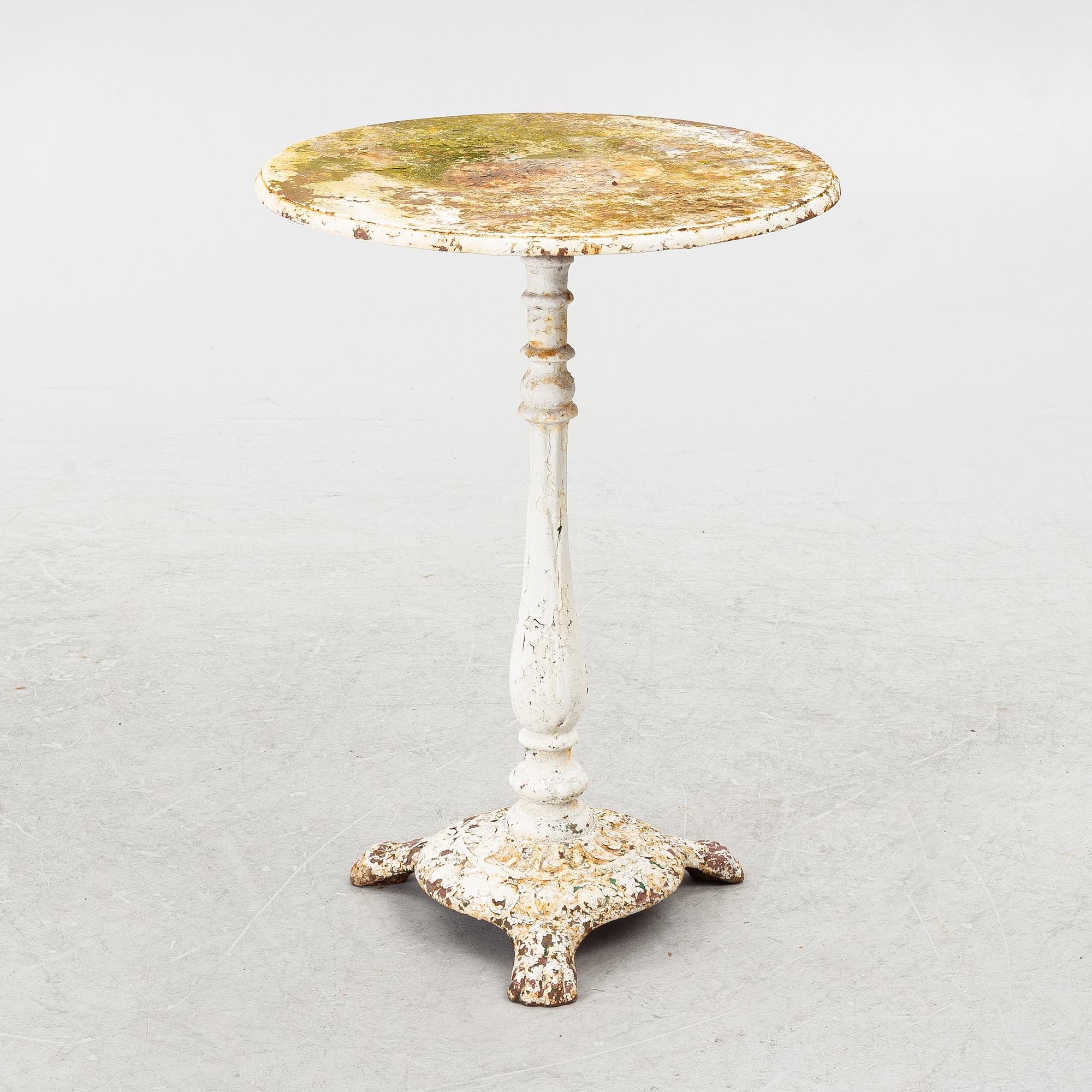 Trädgårdsbord, 1900-tal.