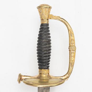 French sword, for officer, 19th century.