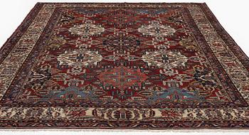 A semi-antique Shalamzār, Chahar Mahal & Bakhtiari area, northwestern Persia (Iran), c. 500 x 379 cm.