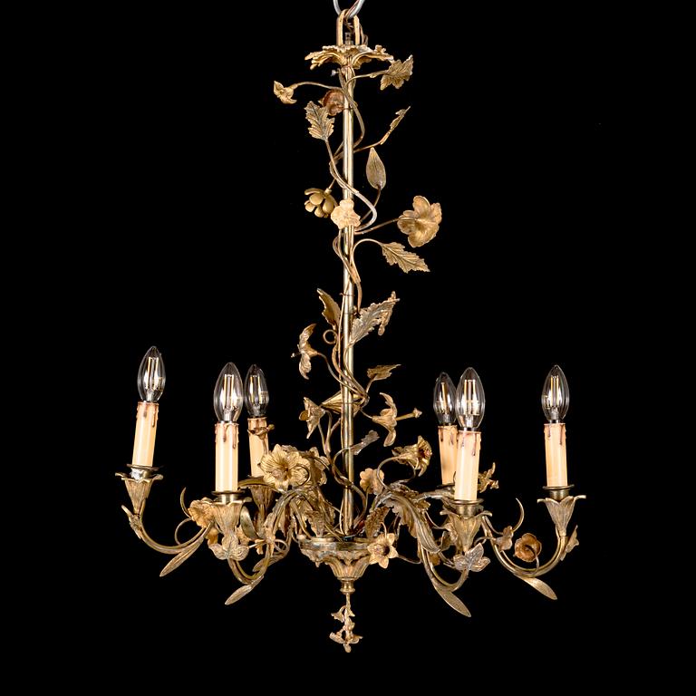 Kattokruunu, 1800-luvun loppu.