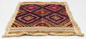 Quilt/blanket, folk art, possibly Hälsingland, 19th century.