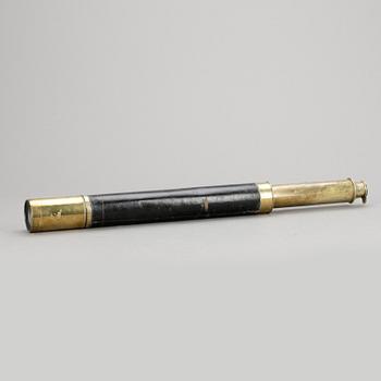 TUBKIKARE, mässing, Spencer Browning & Co, England, "Day & Night", omkring sekelskiftet 1800/1900.