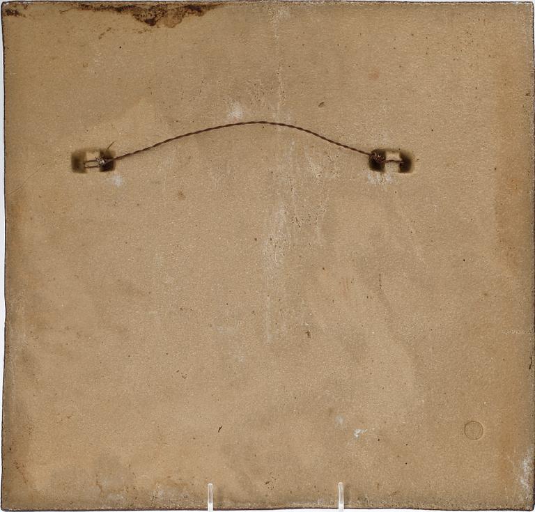 VÄGGPLAKETT, keramik. Stig Lindberg Gustavsberg.