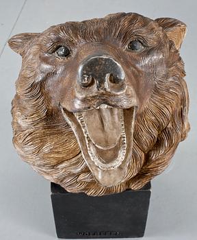 SKULPTUR, trä, 1900-tal.