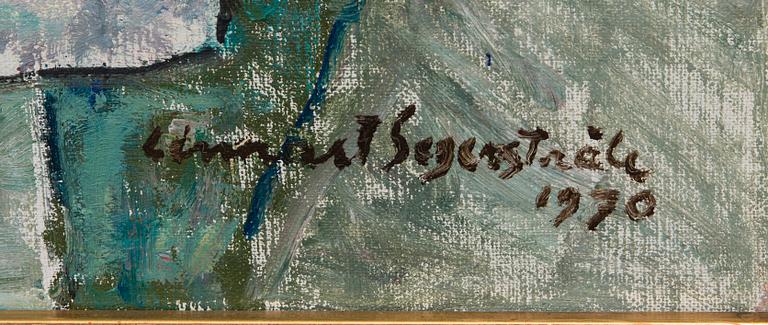 LENNART SEGERSTRÅLE, TYTTÖ IKKUNASSA.