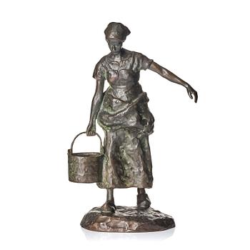594. Ruth Milles, Girl with a water bucket ("Vattenbärerskan").