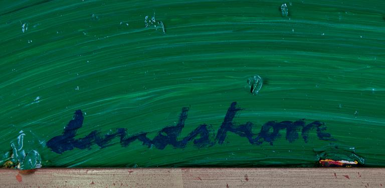 Bengt Lindström, oil on canvas, signed.