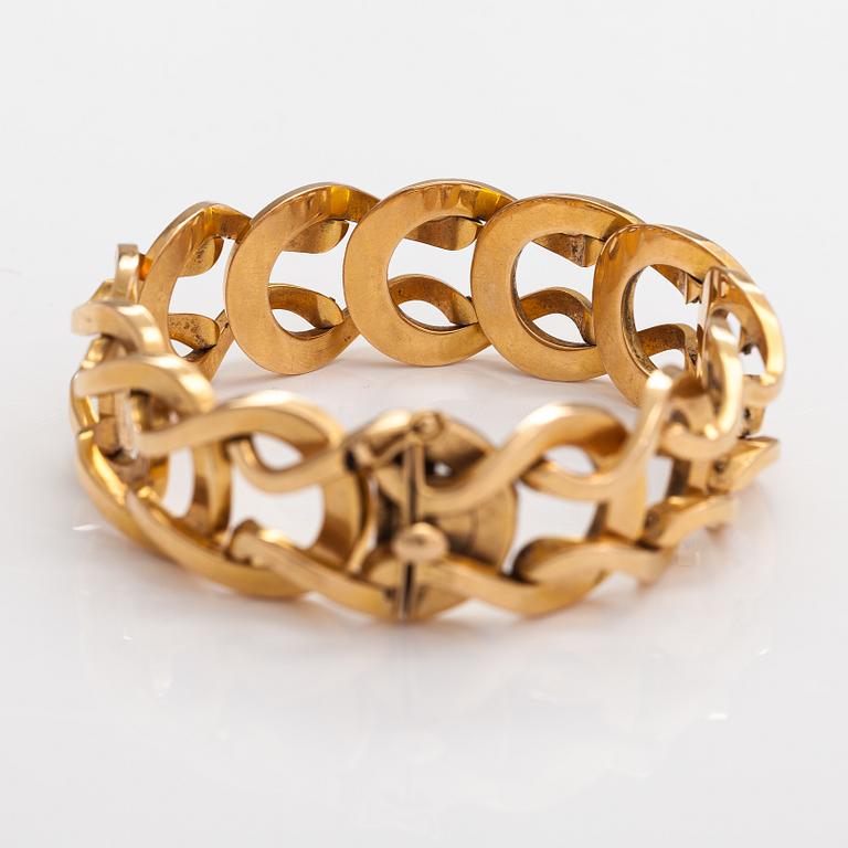 Brevettato, Armband, 18K guld. Vicenza, Italien.