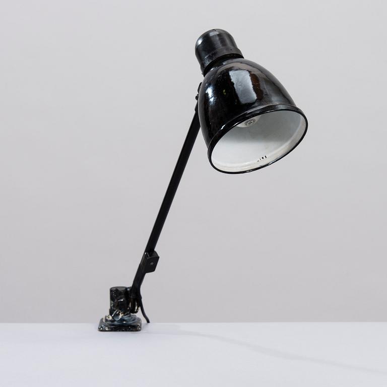 A 1930's German Industrial Table Lamp for Fabrilux.