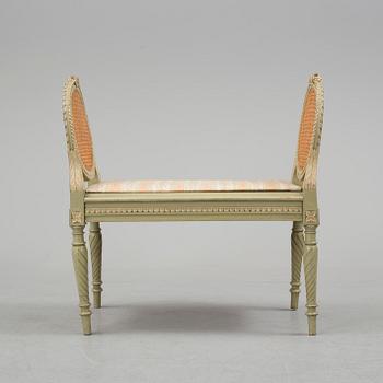 SALONGSGRUPP, 7 delar, gustaviansk stil, 1900-talets början.