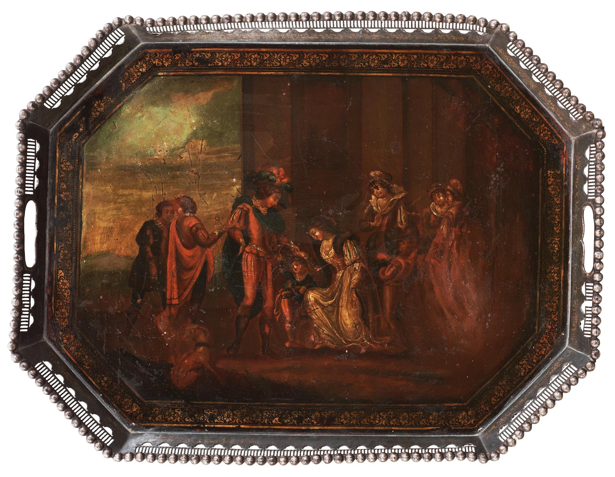 BRICKBORD. Sengustavianskt, 1800-talets början.