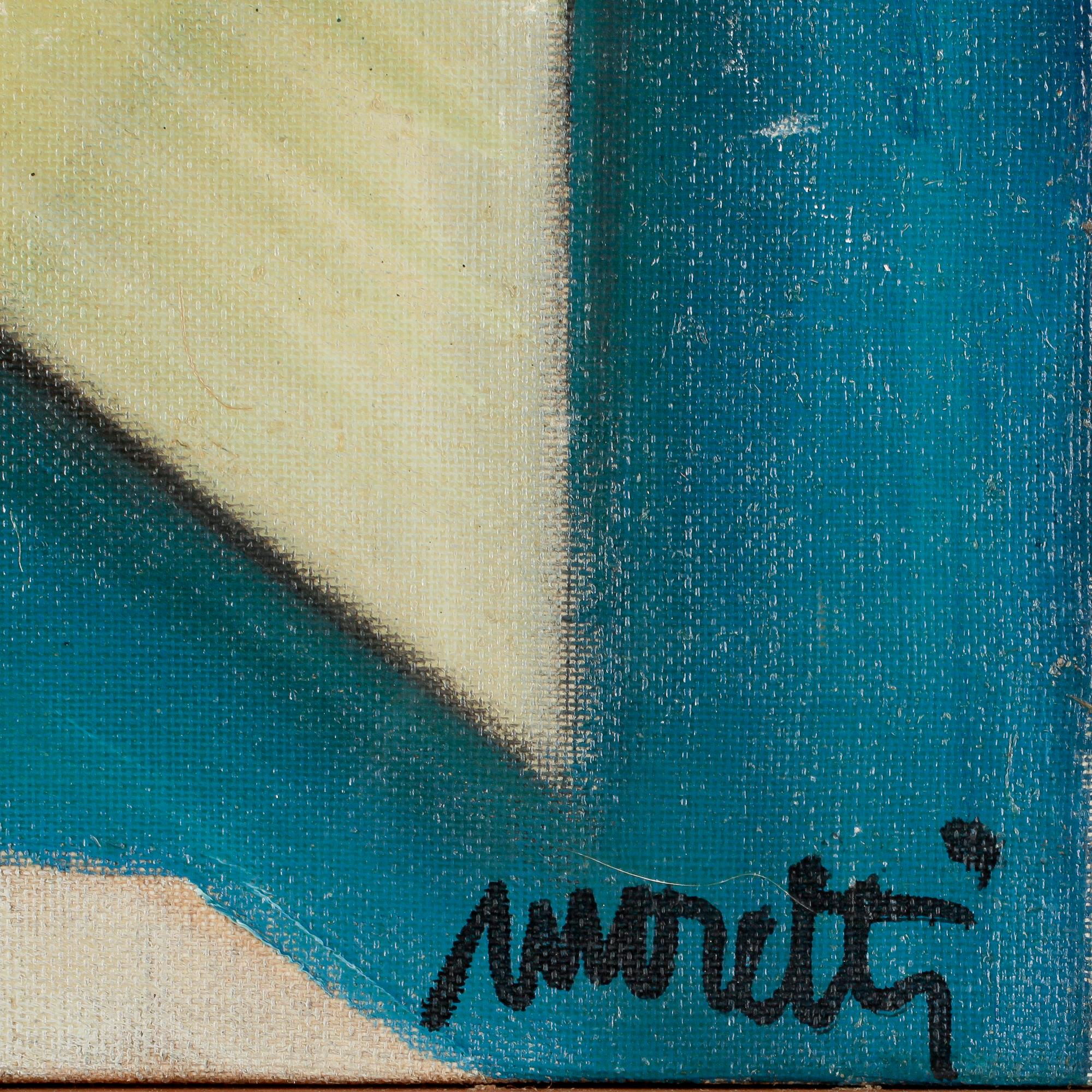 RAYMOND MORETTI, olja på duk, sign.