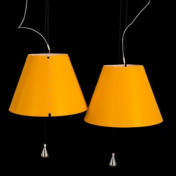 TAKLAMPOR, ett par, "Costanza", Design Paulo Rizzatto, Luceplan Italien.