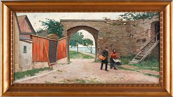 CARL AXEL PRINTZENSKÖLD, olja på duk, sign.