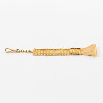 Chatelaine, 18K gold.