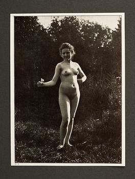 MAPP MED 19 st BILDER, "Eva im Paradies", Tyskland, 1910-tal.