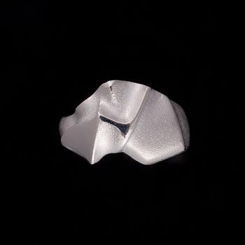ZOLTAN POPOVITS, RING "Cintia" sterling silver, Lapponia.