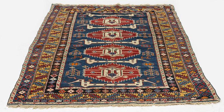 An antique Karagashli rug, northeast Caucasus, c. 165 x 101 cm.