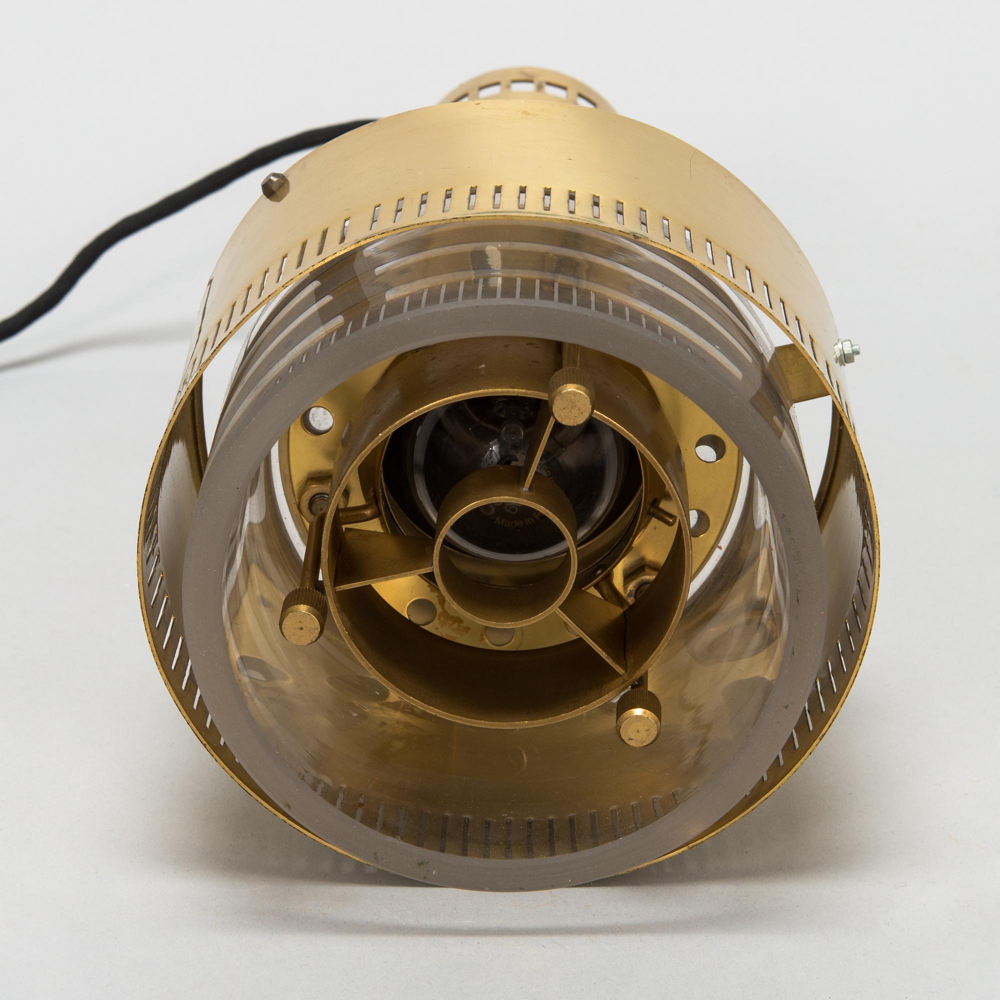 Kay Kørbing, taklampa, Lyfa Danmark, 1960/70-tal.