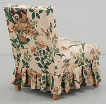 FÅTÖLJ, Svenstk Tenn, 1960-tal.