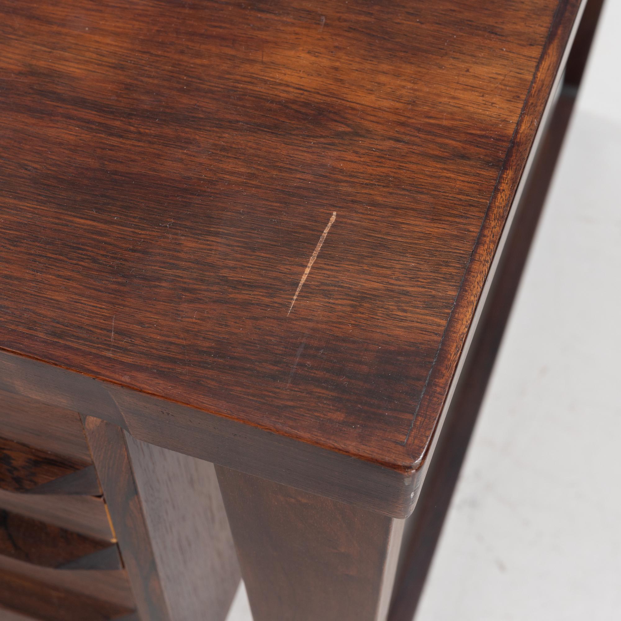 A model 70 writing desk by Kai Kristiansen for Feldballe, 1960's.