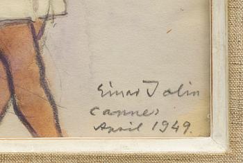 Einar Jolin, By the promenade.