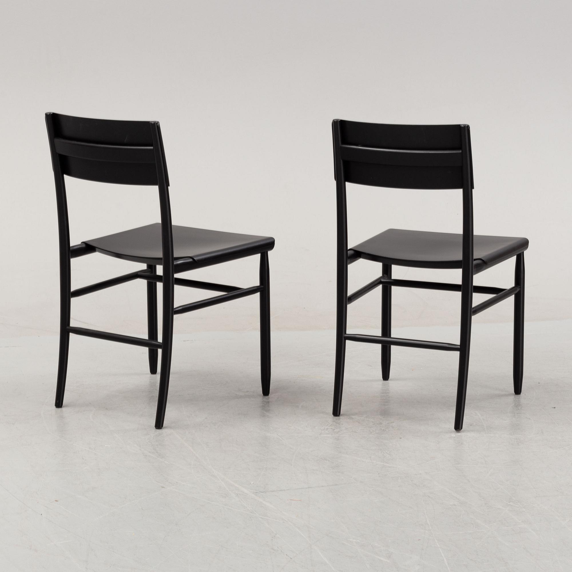 David Ericsson, a set of six 'Madonna' chairs from Gärsnäs, 2018.